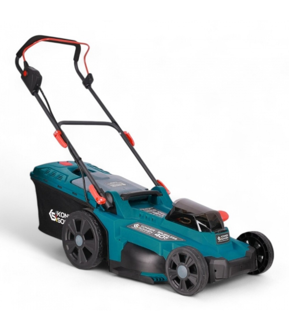 Tondeuse à batterie 40v, lame 43 cm, surface 300 à 500 m² - könner söhnen ks 43lm-40v