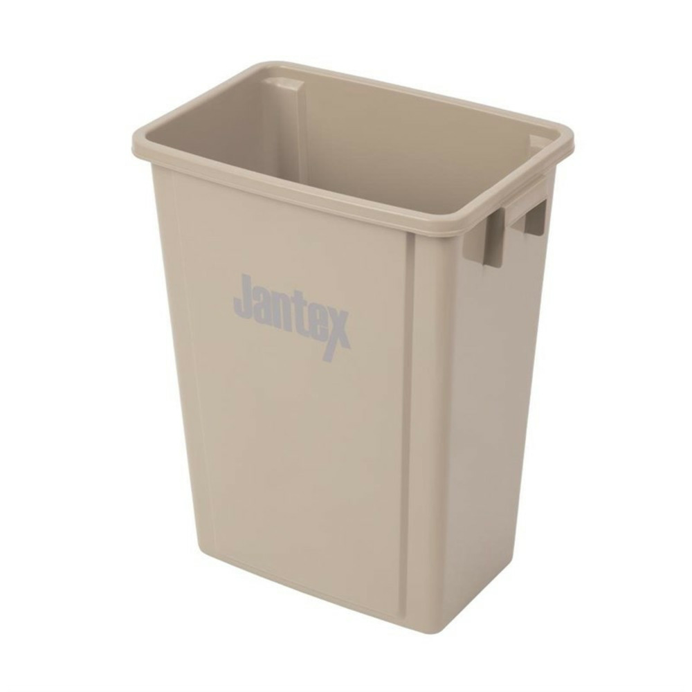 Conteneur de recyclage 56 l beige - jantex