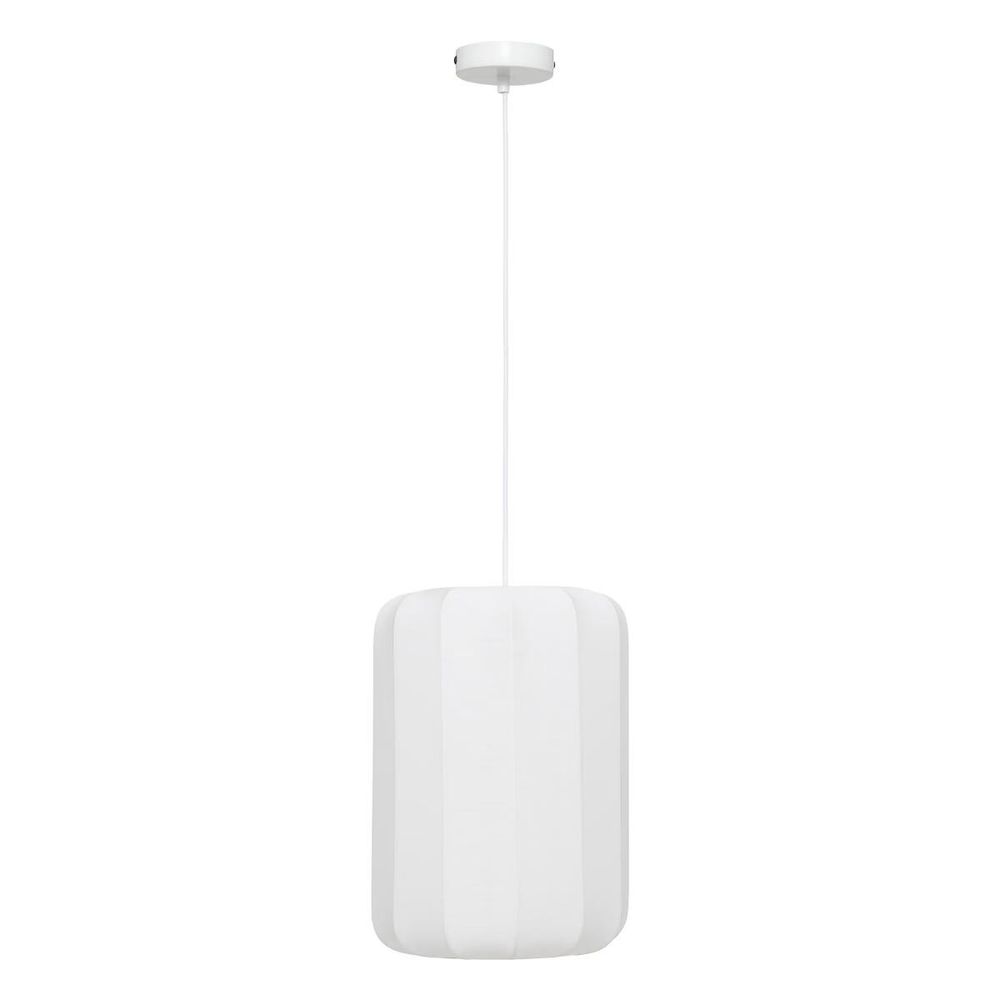 Lampe suspension en coton 