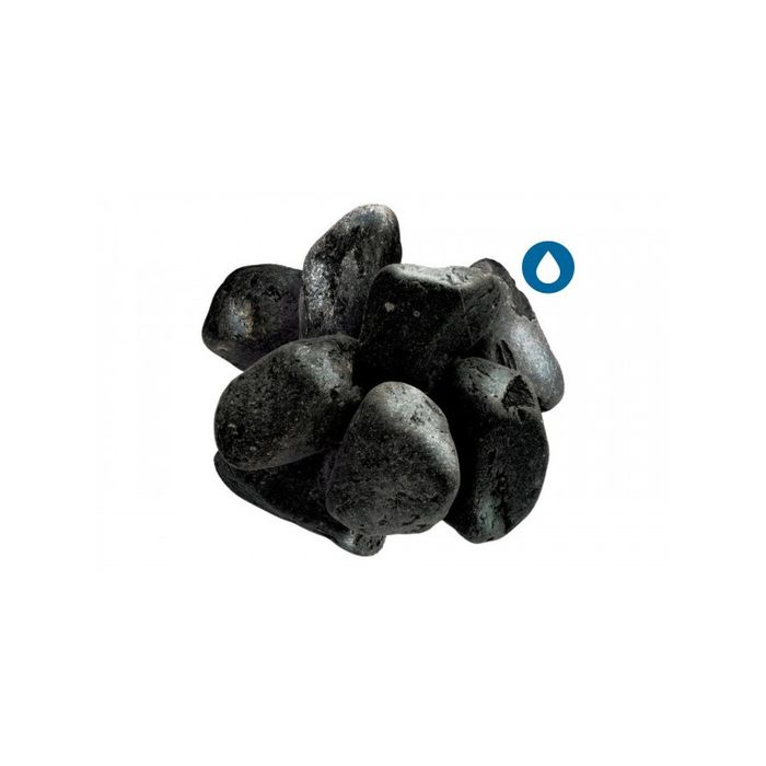 Fagot Décoratif Anthracite 100 Cm - Bouquet Naturel Gris Et Noir Avec Accents Floraux Blancs
