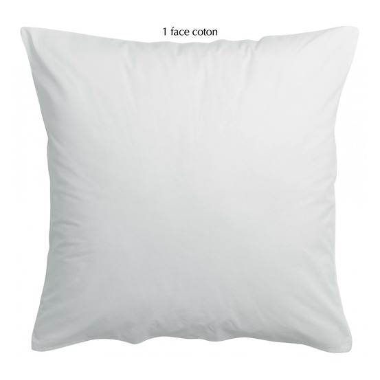 Taie d'oreiller linco blanc 65 x 65 cm