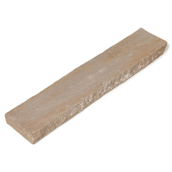 Margelle de piscine grès kandla ocre 100x20x8 cm bord naturel (à l'unité) - ro'ma nature