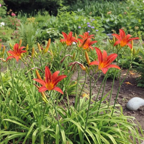 Hémérocalle flambeau lot de 9 godets