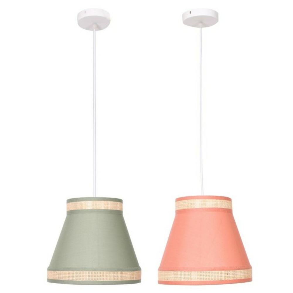 Suspension 30 x 30 x 28 cm naturel orange vert rotin 28 x 28 x 28 cm 50 w (2 unités)