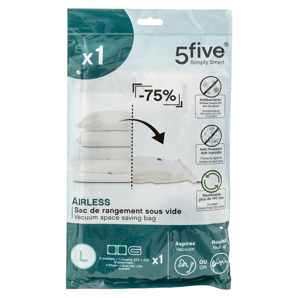 5five - sac compresseur 120x70cm 