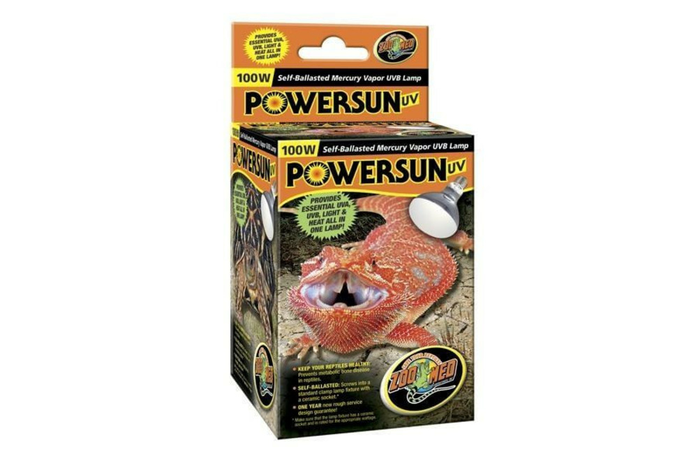 Powersun uvb - 160 w - eclairage pour reptiles
