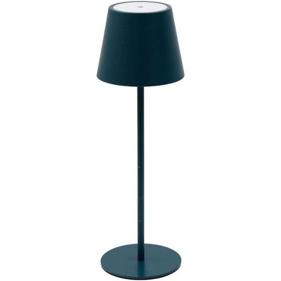 Lampe tactile intérieure extérieure led 36 cm bleu