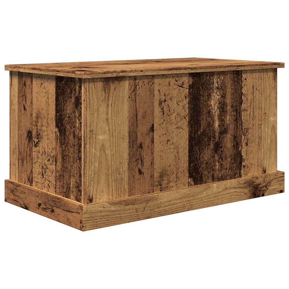 Boîtes de rangement vieux bois 70x40x38 cm bois d'ingénierie