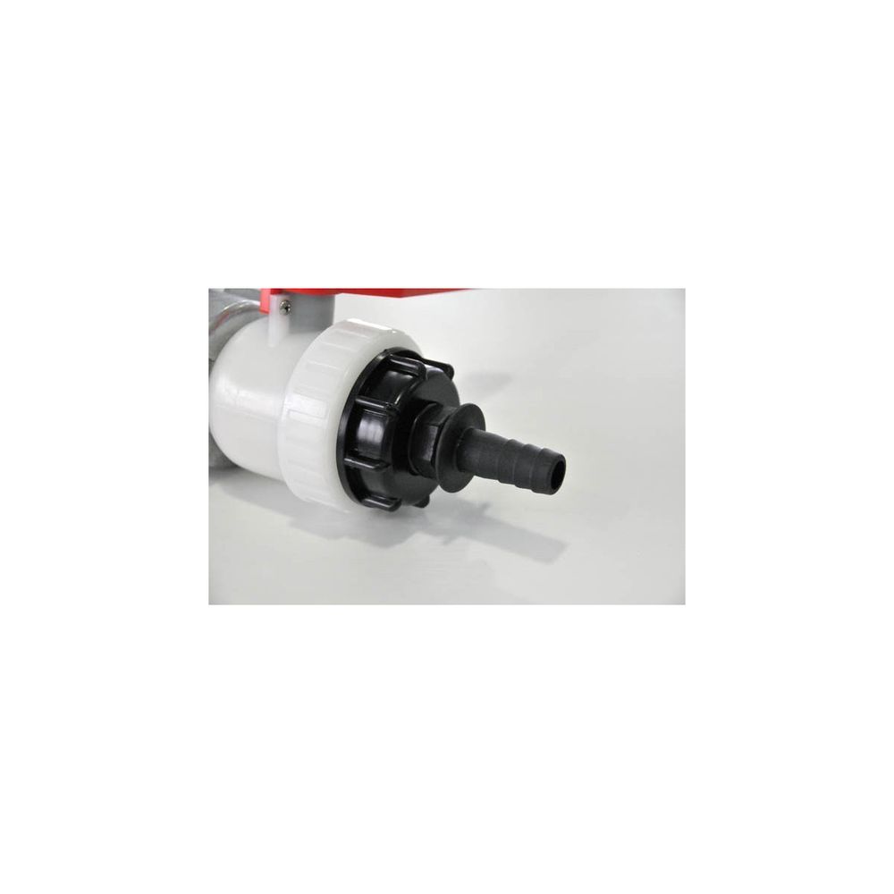 Raccord s60x6 cuve eau - embout droit ø 19 mm