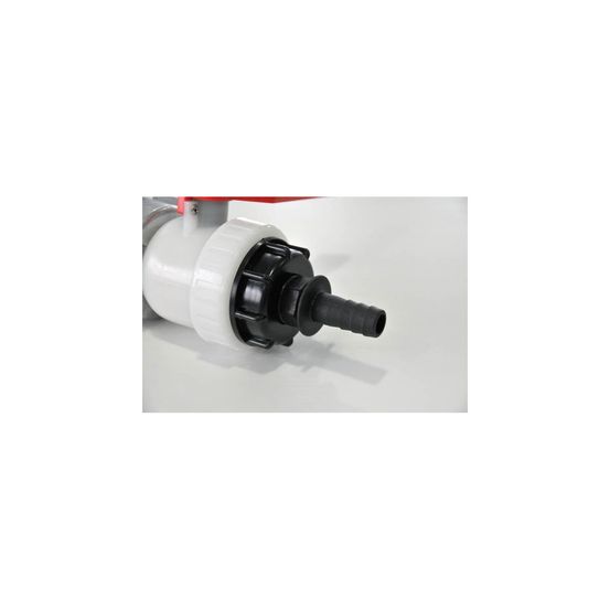 Raccord s60x6 cuve eau - embout droit ø 19 mm