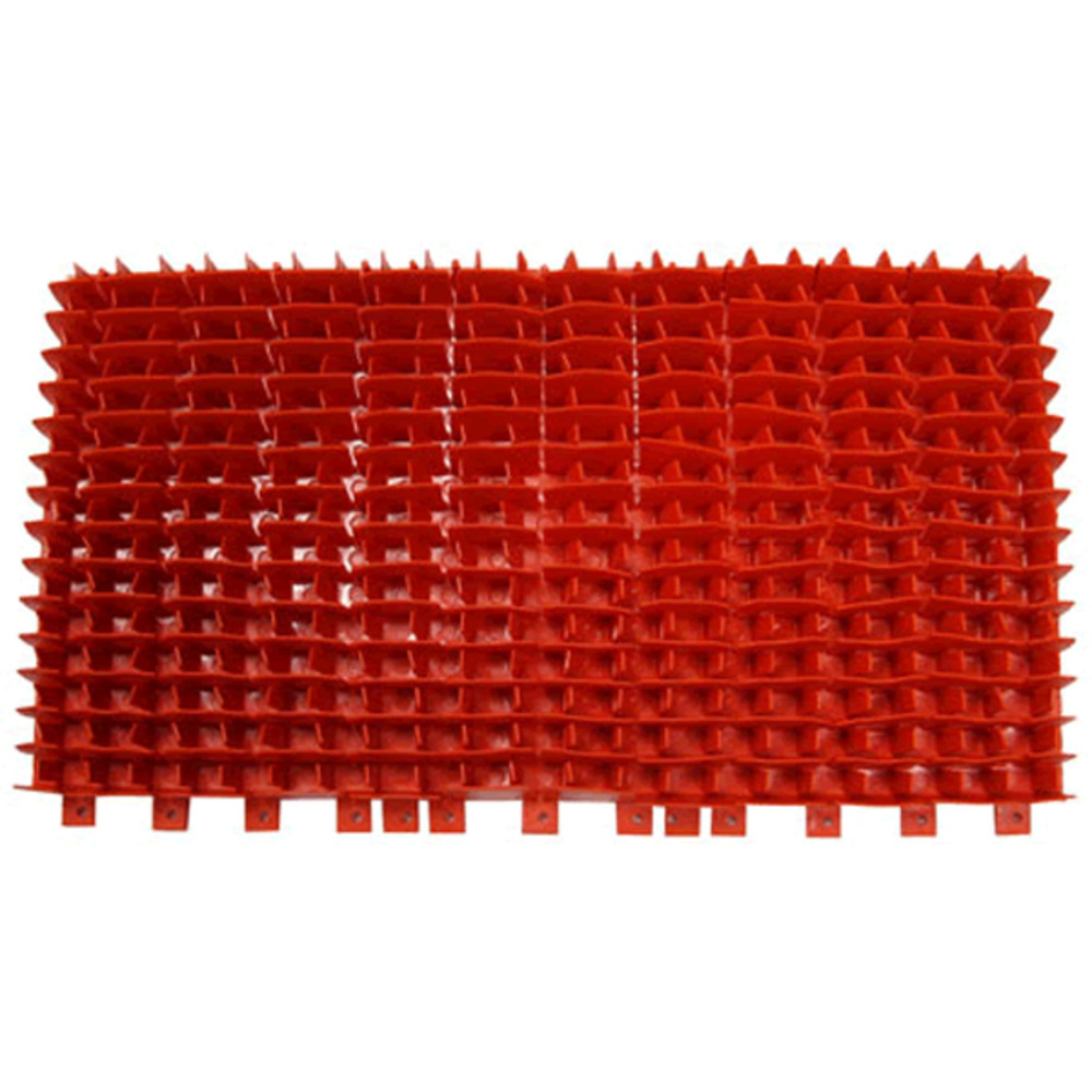 Brosse pvc diag. Rouge pour robot dolphin 3001 - 6101303