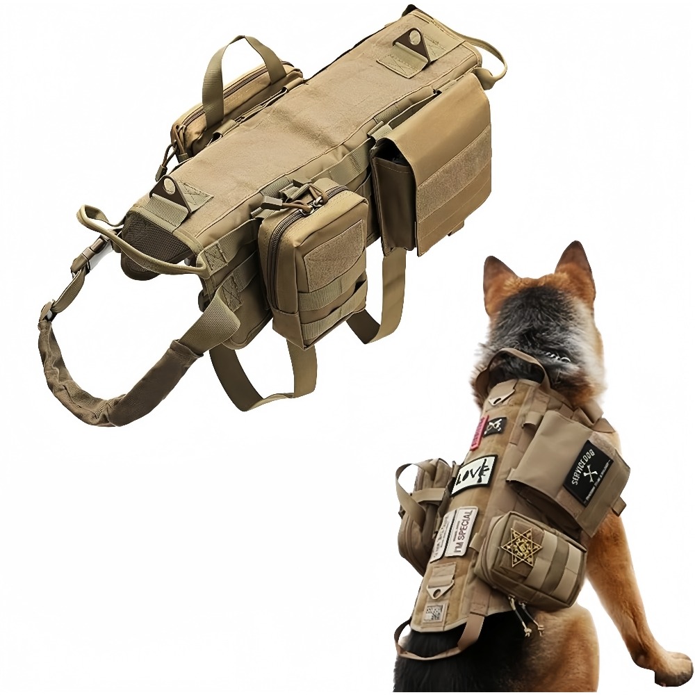 Harnais tactique pour chien xl