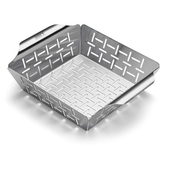 Petit panier à légumes inox weber style