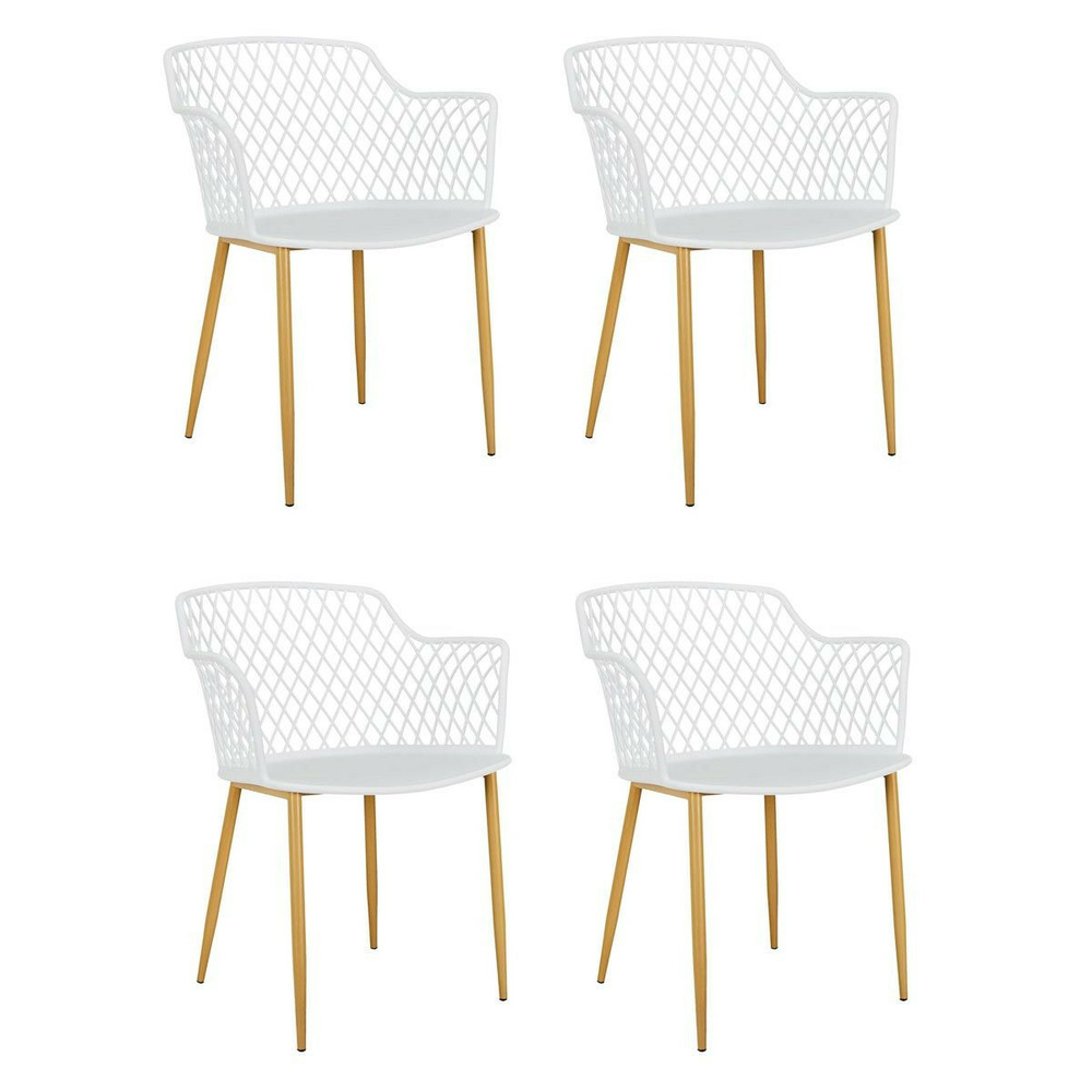 Lot de 4 fauteuils design 