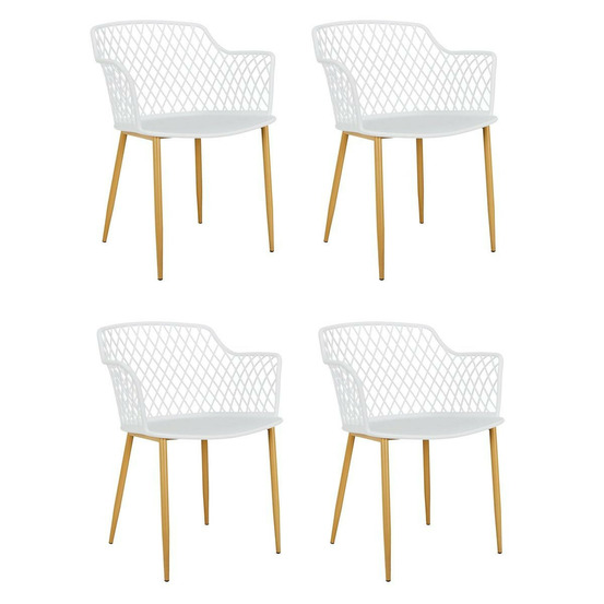 Lot de 4 fauteuils design