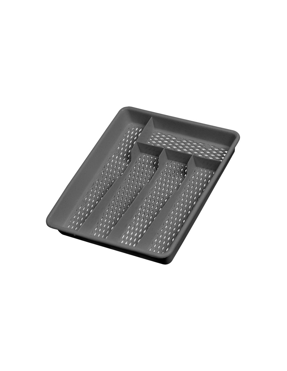 Ramasse couverts 5 cases silver - aluminium et plastiques