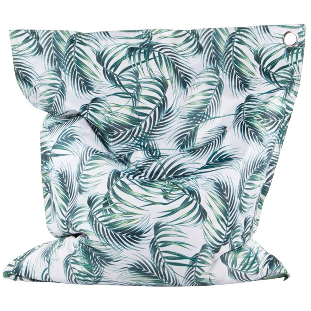Maxi coussin imprimé intérieur extérieur 110 x 130 cm palmas