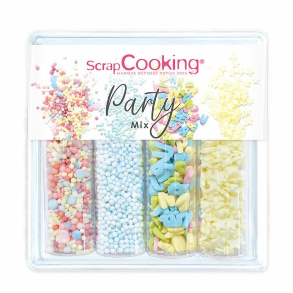 Mix de décors sucrés fête 60 g