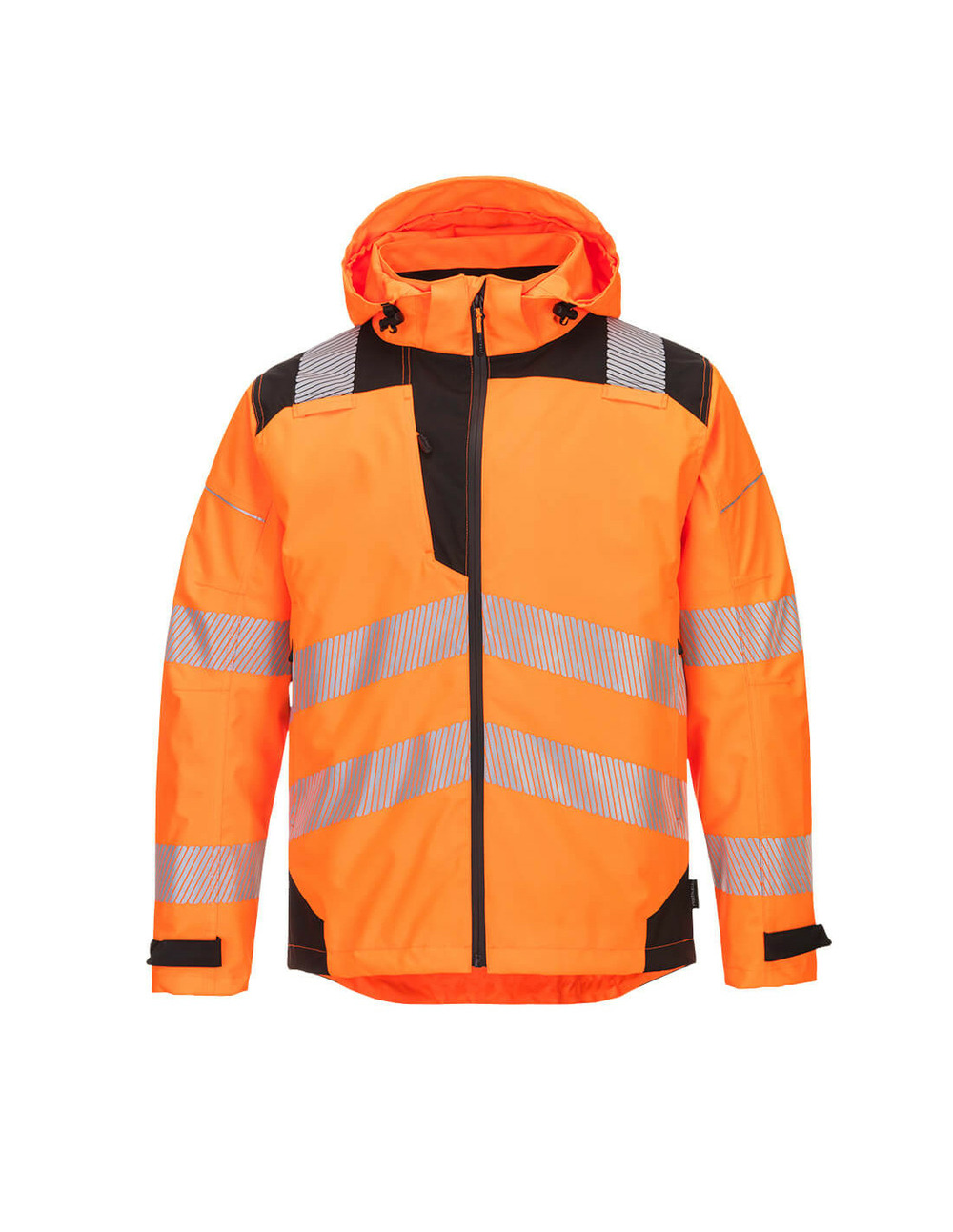 Veste imper-respirante extreme pw3 couleur : orange/noir taille m - portwest