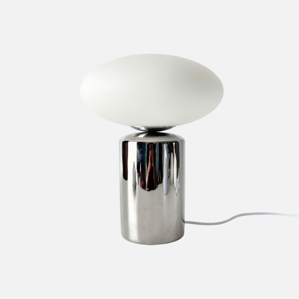 Lampe de table intérieur céramique et verre ø25,5cm - lyra