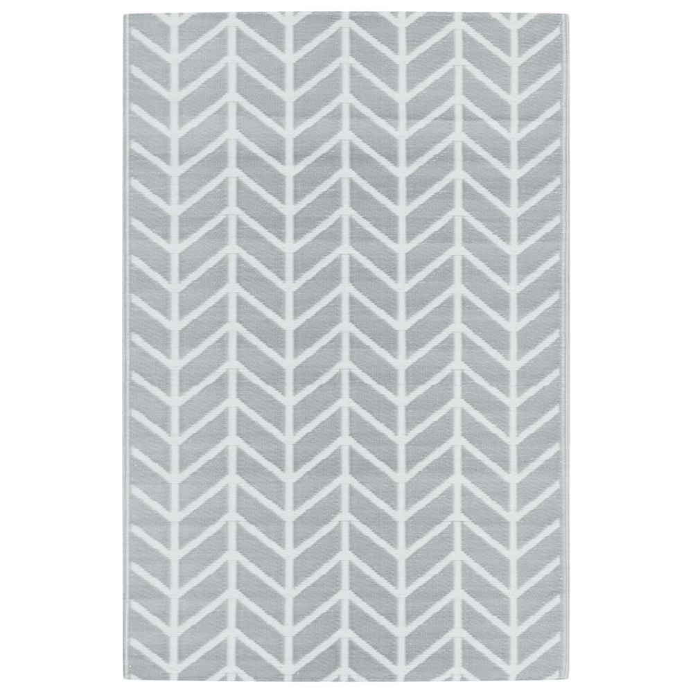 Tapis d'extérieur arakil gris 120x180 cm pp