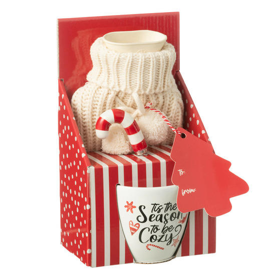 Tasse avec cuillère & bouillotte