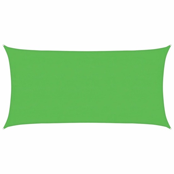 Voile d'ombrage 160 g/m² vert clair 4x7 m pehd