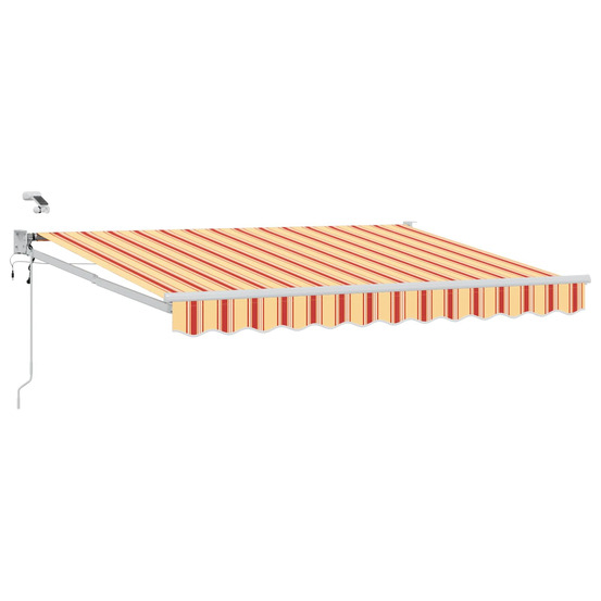 Auvent rétractable électrique multicolore 3 x 2,5 m