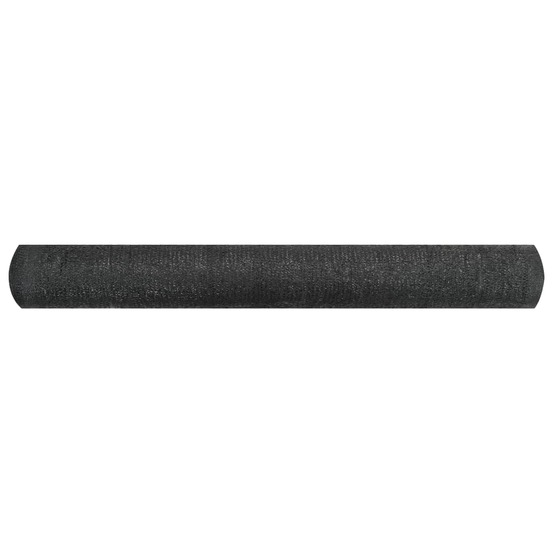 Filet brise-vue noir 2x10 m pehd 195 g/m²
