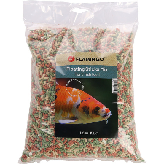 Nourriture poisson d'étang, sticks 15 litres, - 1,2 kg