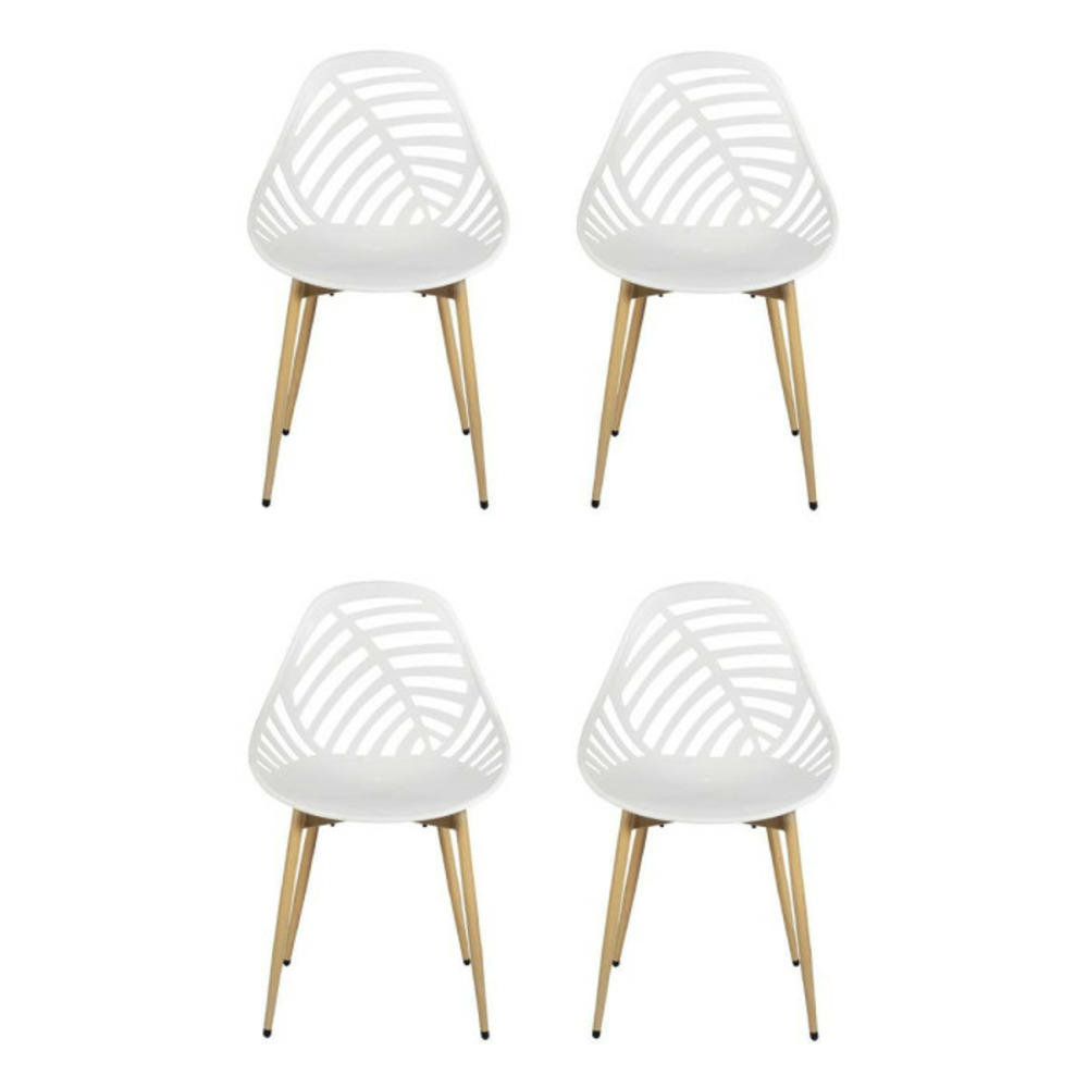 Lot de 4 chaises de jardin 