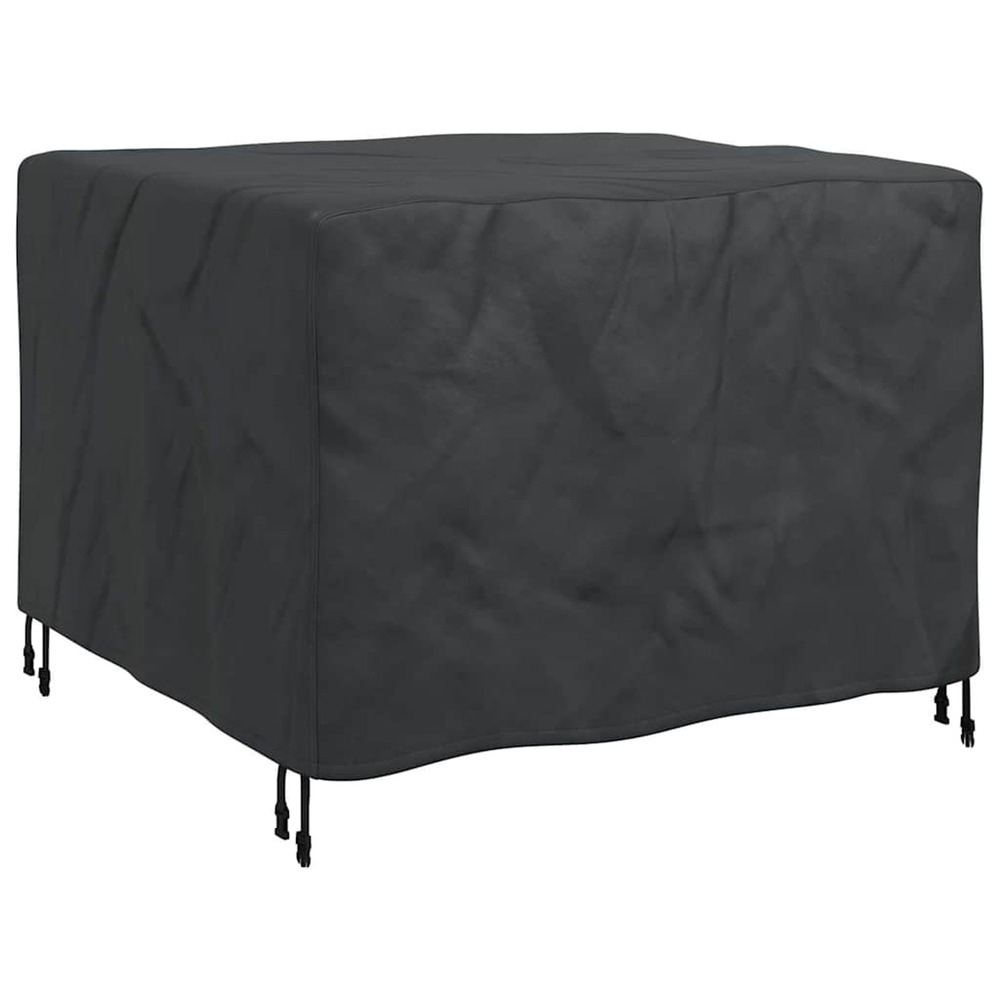 Housse pour meubles uni noir 100 x 100 x 70 cm 420d