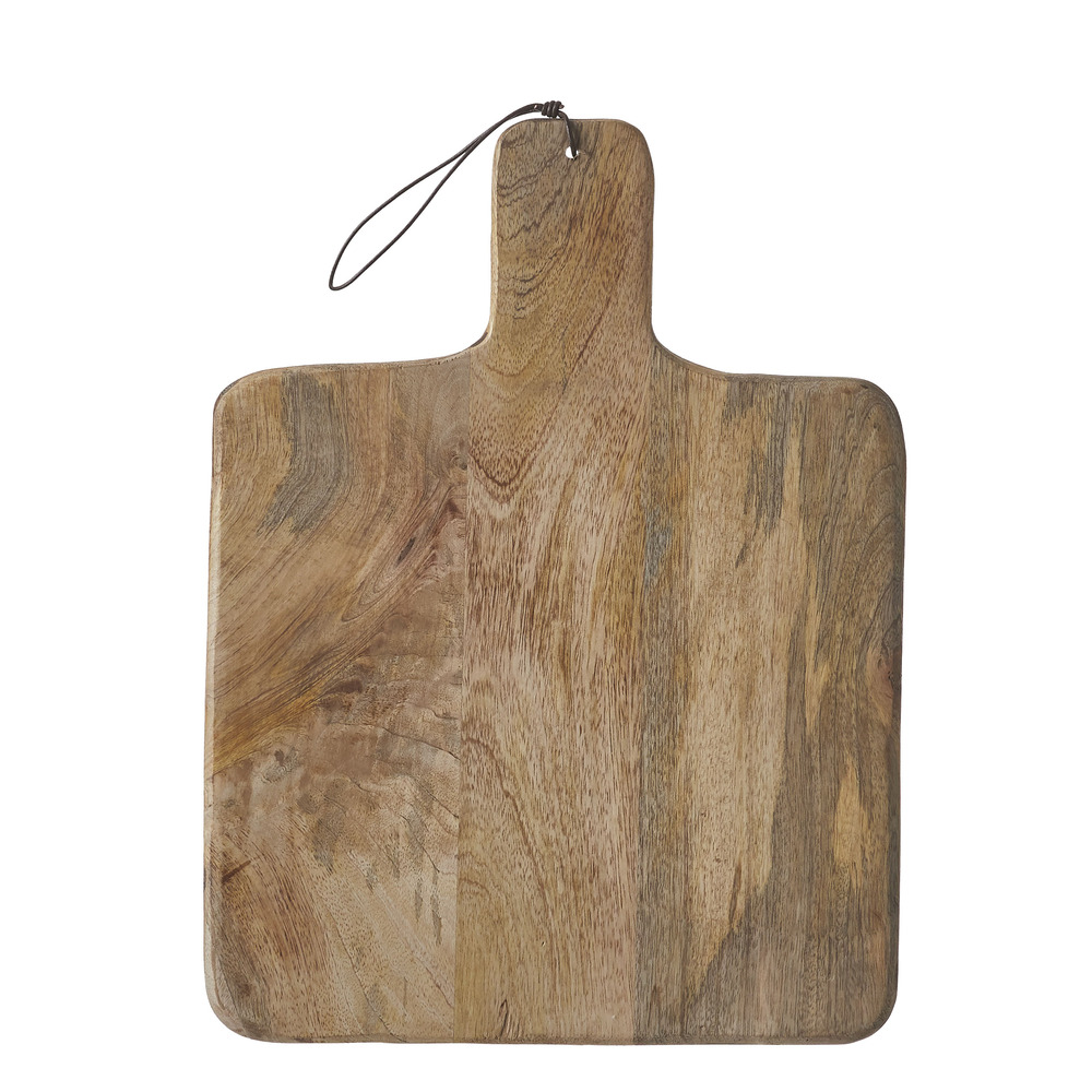 Planche à Découper En Bois De Mangue OuiChef - 25x14x2 Cm, Robuste, Peut Servir De Plateau De Service