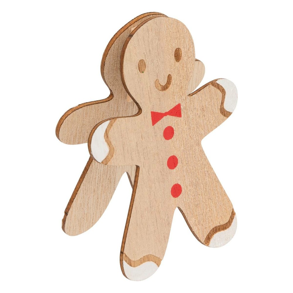 Cavalier de table personnage bois h.10cm assorti