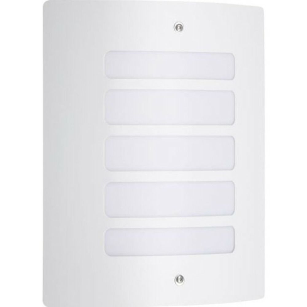 Applique murale extérieure todd - - blanc - métal et plastique - e27 max 60 w