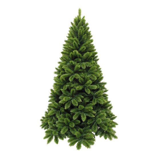 Sapin de noël artificiel tsuga h155x104cm - vert