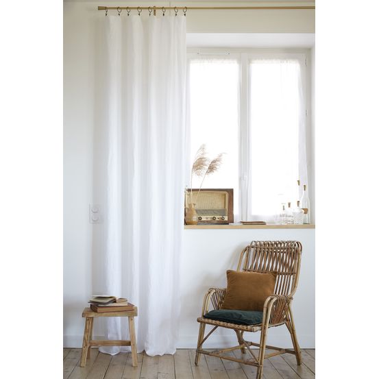 Rideau lin lave collection soline