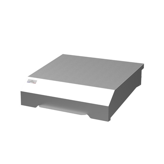 Couvercle plancha 60cm inox - co60iv3