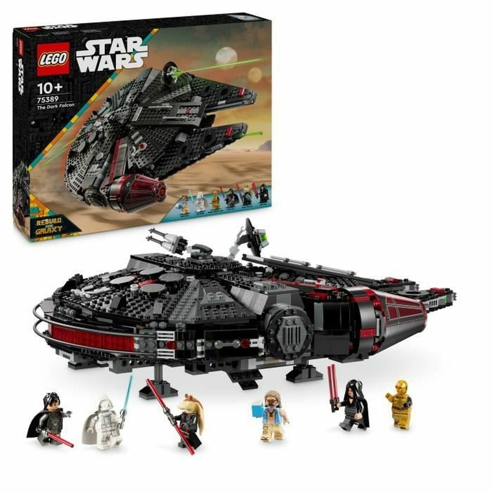 Lego star wars le faucon noir - véhicule à construire