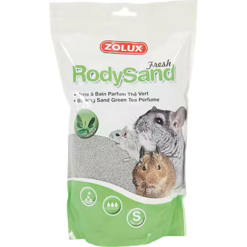 Terre de bain thé vert pour chinchilla 1.7 kg