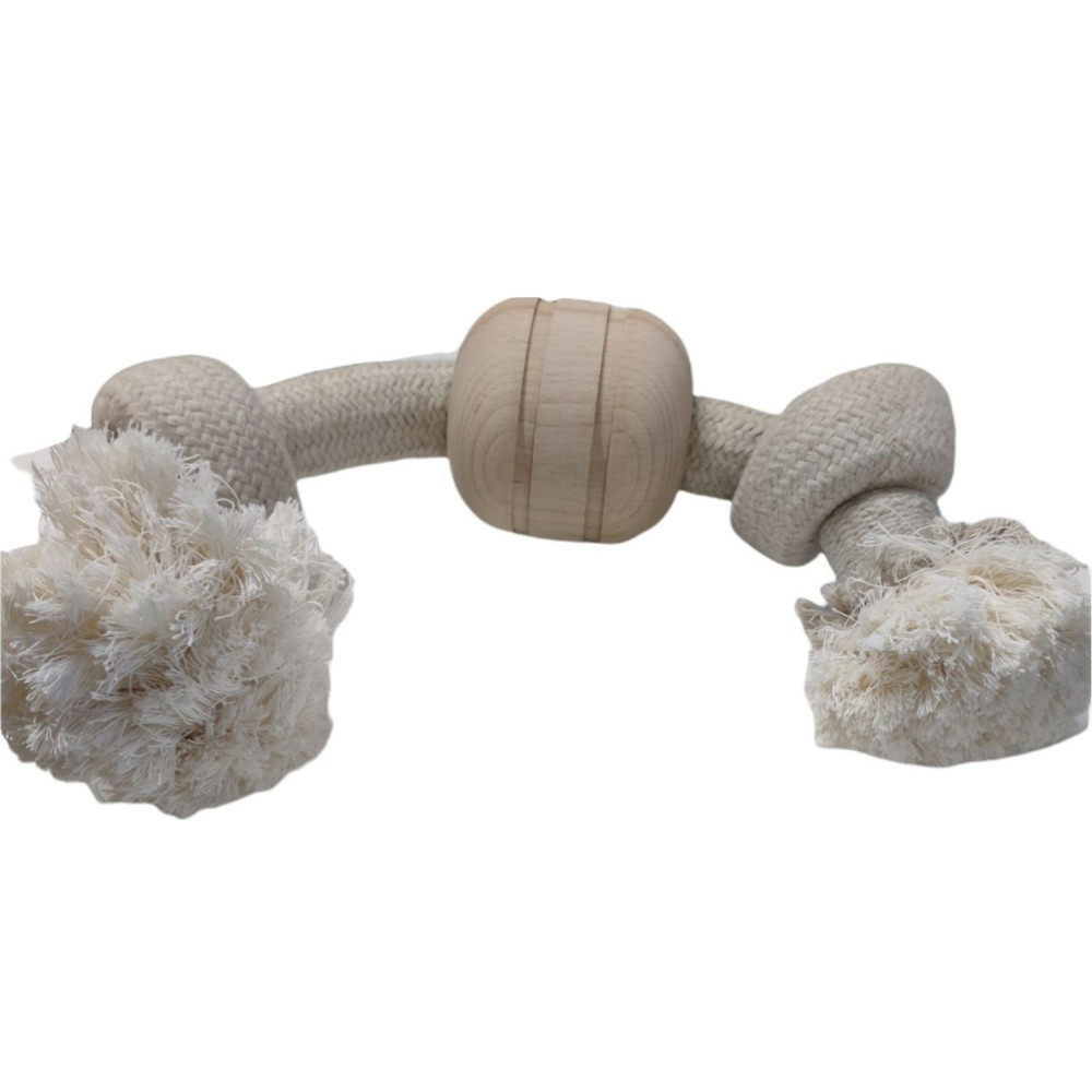 Corde wild mix giant 2 nœuds, taille ø 3 cm x 40 cm, jeux pour chien.