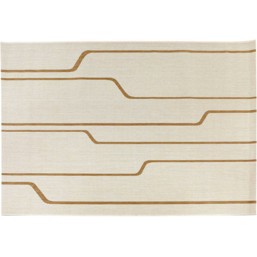 Tapis extérieur en polypropylène damon naturel 290 x 200 cm