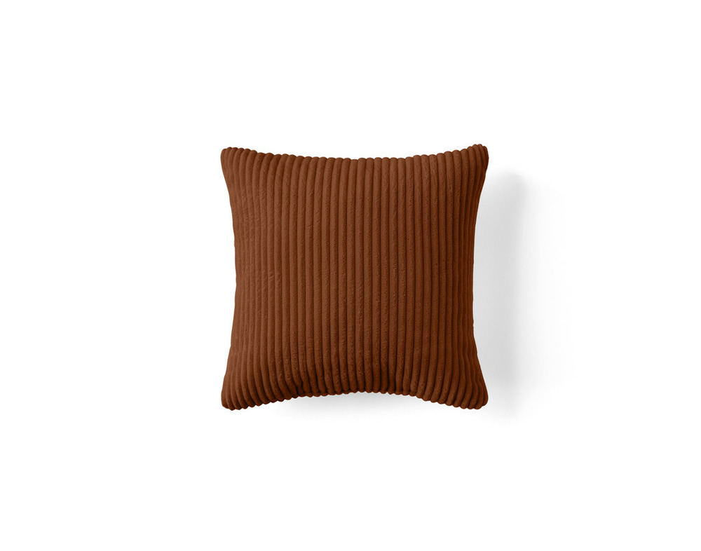 Pivoine - coussin - en velours côtelé - 35x35 cm