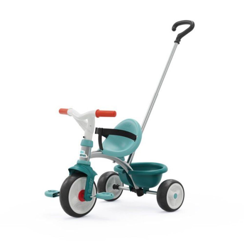 Smoby - tricycle be move bleu - dès 15mois - fabriqué en france