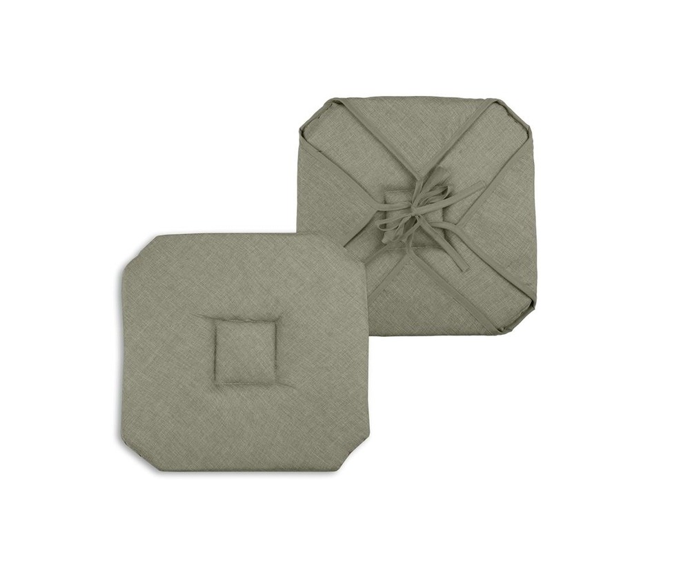 Coussin galette de chaise 4 rabats collection chinee