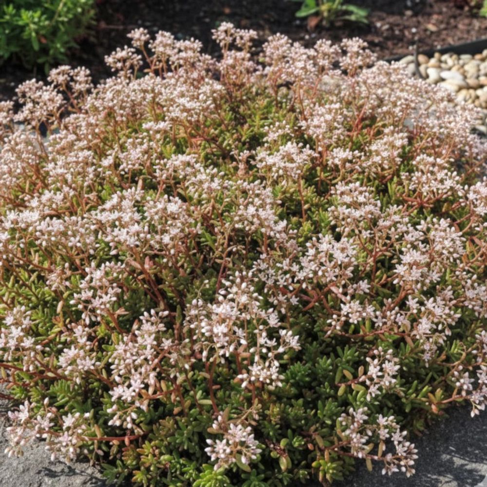 Orpin blanc murale, sedum lot de 5 godets
