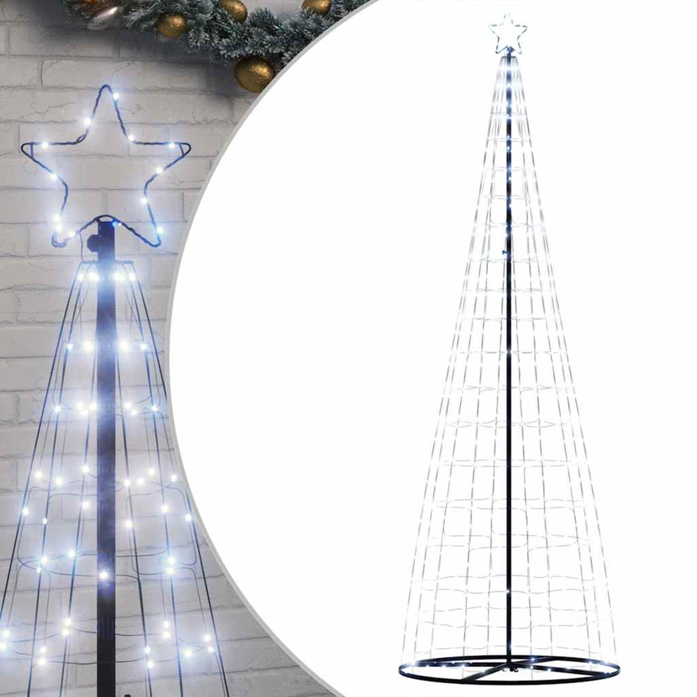 Sapin de noël à led 550 led blanc froid 300 cm