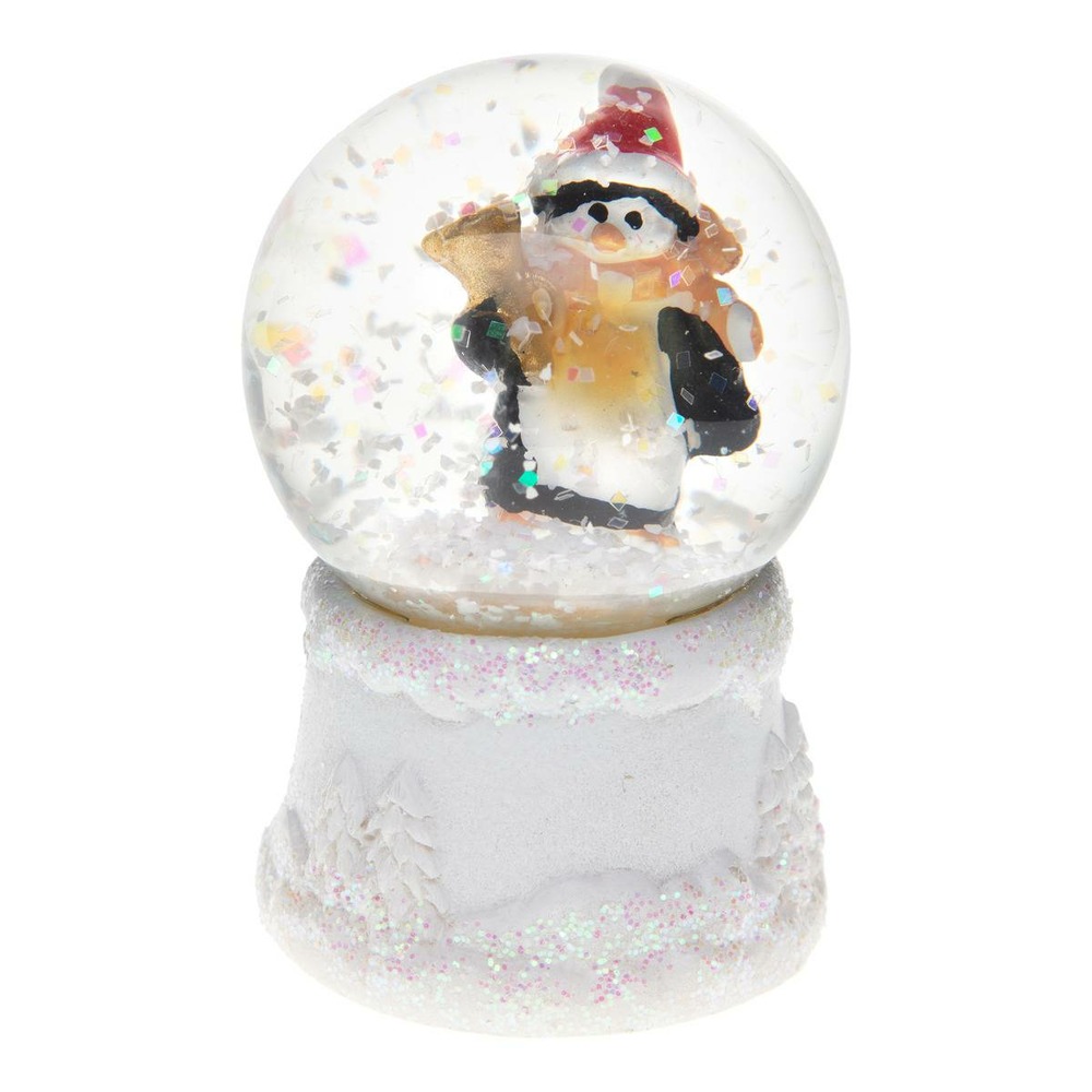 Boule à neige pailletée 1led