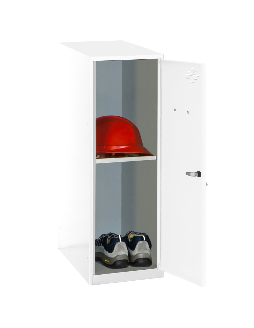 Casier-armoire simonlocker dism. Mini + ban. 915x400x500 mm bl/bl blanc 915x400x500 - simonrack