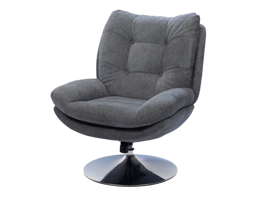 Fauteuil pivotant magnum gris foncé- amadeus
